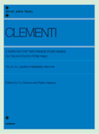 クレメンティ　２台のピアノのための２つのソナタ ＣＬＥＭＥＮＴＩ の画像