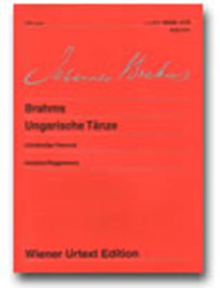 ウィーン原典版１８１　ブラームス　ハンガリー舞曲集　４手用 ＢＲＡＨＭＳ の画像