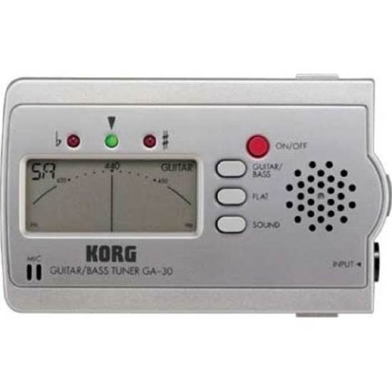 ＫＯＲＧ　ギター／ベース・チューナー　ＧＡ－３０（バラ） の画像