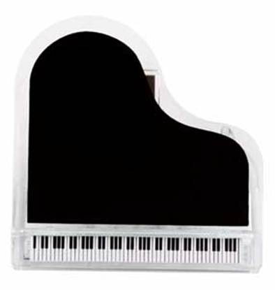 ＣＬ－２５Ｎ／ＢＬクリアピアノクリップ／ブラック【発注単位：５個】 の画像