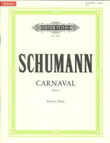 GYP00072127 ｼｭｰﾏﾝRobert　謝肉祭OP.9原典版／ﾋﾟｱﾉ･ｿﾛ　SCHUMANN OP.9 CARNAVAL/URTEXT KOHLER の画像