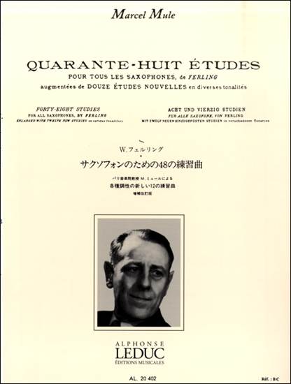 フェルリング／ミュール：サクソフォンのための４８の練習曲　ルデュック社ライセンス版 の画像