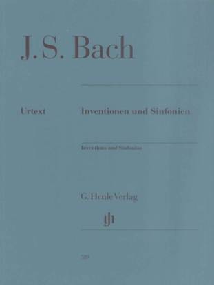 （５８９）運指付シェイデラー編バッハインヴェンションとｼﾝﾌｫﾆｱ　（原典版／ヘンレ社） JOHANN SEBASTIAN BACH Inventions and Sinfonia の画像