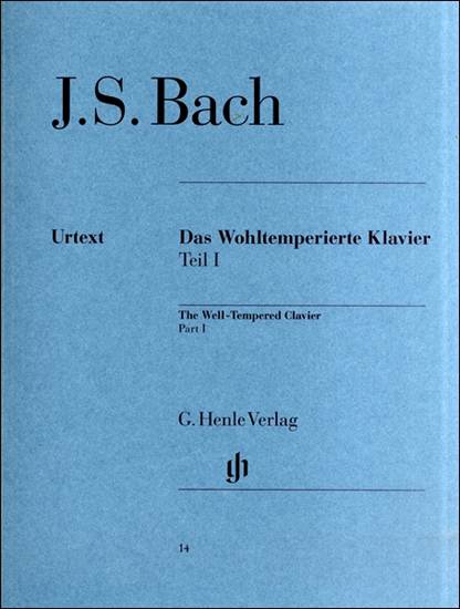 （１４）バッハ　平均律クラヴィーア曲集（１）BWV 846-869/原典版　 Das Wohltemperierte Klavier Teil 1　BACH の画像