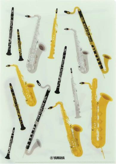 Ｗｏｏｄｗｉｎｄ　Ｗポケットクリアファイル　Ｃｏｎｔｒａ－Ｓｔ　デザイン【発注単位：５枚】 の画像