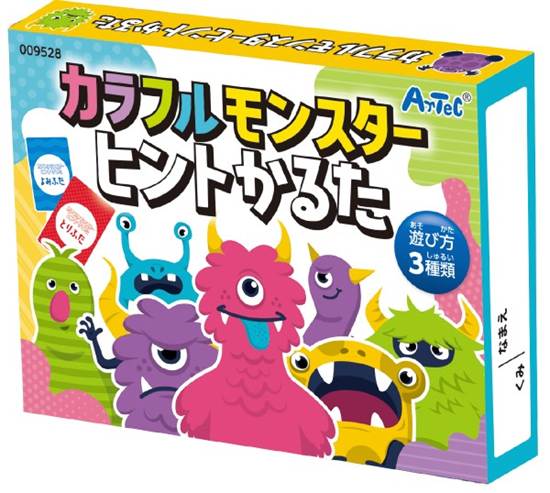 ９５２８　カラフルモンスターヒントかるた の画像