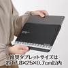 Piano line レザー調タブレットスリーブケース(鍵盤) の画像