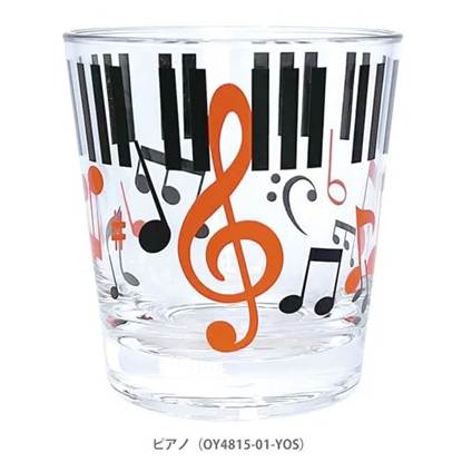 アクリルタンブラー　ピアノ の画像