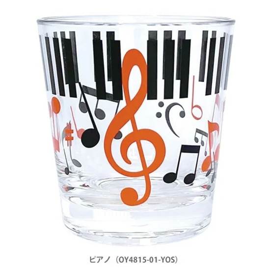 アクリルタンブラー　ピアノ の画像