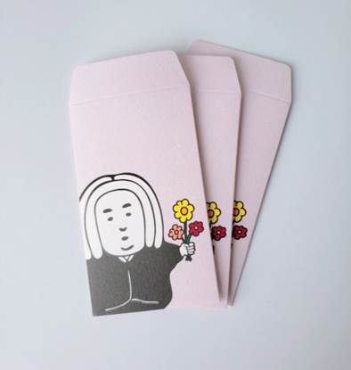 ポチ袋　おんがくだいすき、おはなもだいすき（同柄３枚入り） の画像