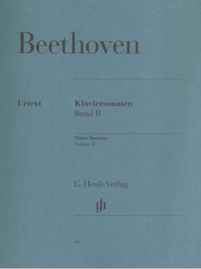 （３４）ベートーヴェン　ピアノソナタ集（２）　（原典版／ヘンレ社）LUDWIG VAN BEETHOVEN Piano Sonatas Volume II Bertha Antonia W の画像