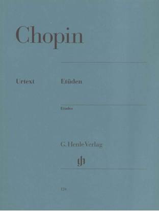 （１２４）ショパン　エチュード　（原典版／ヘンレ社）FREDERIC CHOPIN Etudes Ewald Zimmermann (Editor) Hermann Keller (Fingering の画像