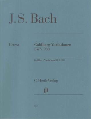 （１５９）バッハ　ゴールドベルグ変奏曲　（原典版／ヘンレ社）JOHANN SEBASTIAN BACH Goldberg Variations BWV 988 Rudolf Steglich (E の画像