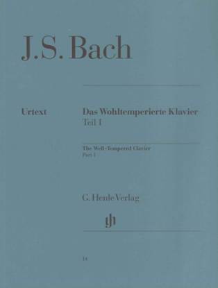（１４）バッハ　平均律クラヴィーア曲集（１）　（原典版／ヘンレ社）JOHANN SEBASTIAN BACH The Well-Tempered Clavier Part I BWV 846 の画像