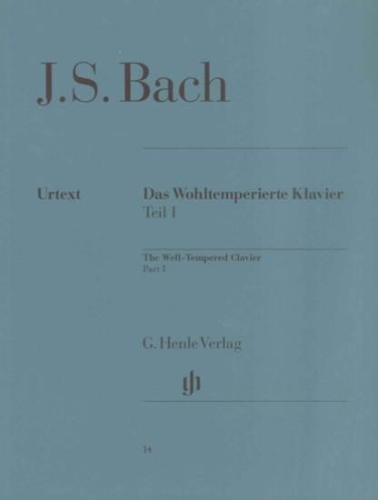 （１４）バッハ　平均律クラヴィーア曲集（１）　（原典版／ヘンレ社）JOHANN SEBASTIAN BACH The Well-Tempered Clavier Part I BWV 846 の画像