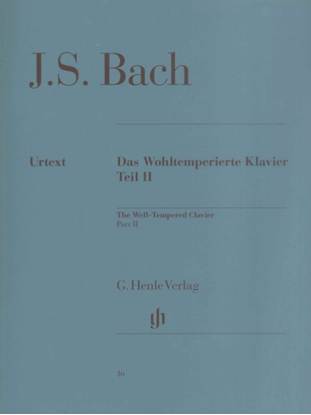 （１６）バッハ　平均律クラヴィーア曲集（２）　（原典版／ヘンレ社） JOHANN SEBASTIAN BACH The Well-Tempered Clavier Part II BWV 8 の画像