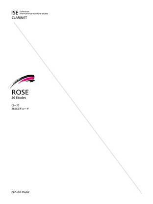 ＩＳＥ（Ｉｎｔｅｒｎａｔｉｏｎａｌ　Ｓｔａｎｄａｒｄ　Ｅｔｕｄｅｓ）　ｆｏｒ　Ｃｌａｒｉｎｅｔ　ＩＳＥ　ローズ：２６のエチュード の画像