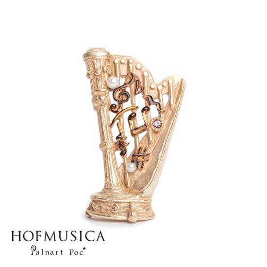 ＨＯＦＭＵＳＩＣＡ　ハルモニア・ハープブローチ の画像