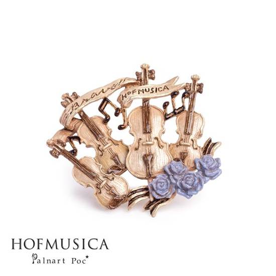 ＨＯＦＭＵＳＩＣＡ　カルテット　ブローチ の画像