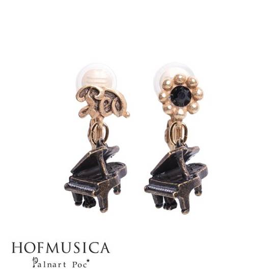 ＨＯＦＭＵＳＩＣＡ　ピアノホールイヤリング の画像